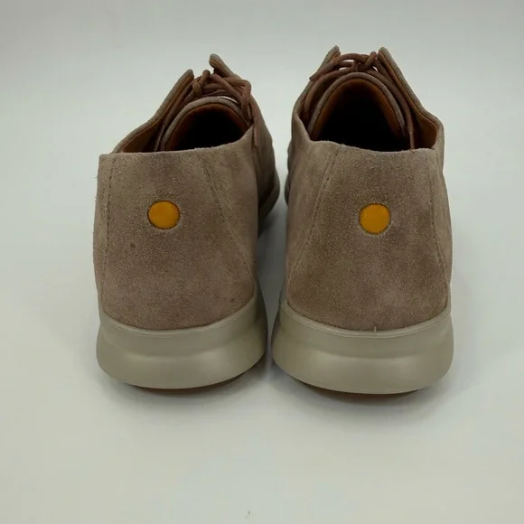 Samuel Hubbard Freedom Stroll Buff Nubuck Taupe Suede Oxford Shoes Size 8 - Picture 3 of 16